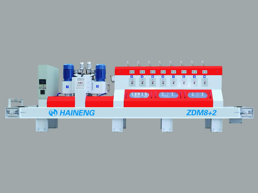 Automatic grinding machine for roadside stone (strip stone)